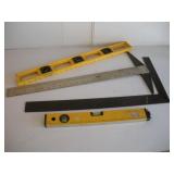 LEVEL AND FRAMING SQUARES