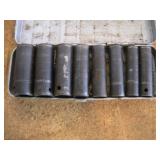 PLEASE NOT3/8 DRIVE METRIC DEEPWELL IMPACT SOCKETS
