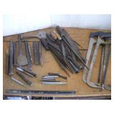 CHISELS PUNCHES AND HACKSAWS