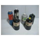 6 NEW AND PARTIALLY USED PROPANE CANISTERS