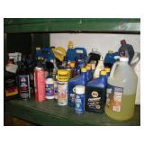 AUTOMOTIVE FLUIDS AND PRODUCTS CONTENTS OF SHELF