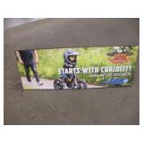 HARLEY DAVIDSON IRON E PLASTIC SIGN 4 FT X 1 1/2