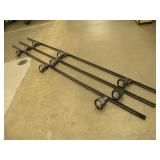 LED TRACK LIGHTING (3) 12FT SECTIONS W/ 9 LED