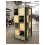 HARLEY DAVIDSON STORE DISPLAY RACK ON WHEELS