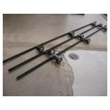 LED TRACK LIGHTING (3) 12FT SECTIONS W/ 9 LED