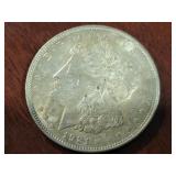 1921 US MORGAN SILVER DOLLAR COIN