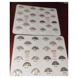 (40) US SILVER WASHINGTON QUARTERS