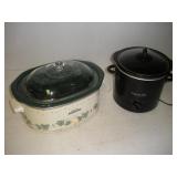 2 CROCK POTS