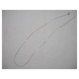 14 KARAT GOLD NECKLACE 19IN