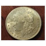 1921 US MORGAN SILVER DOLLAR COIN