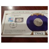 1882 US MORGAN SILVER DOLLAR COIN