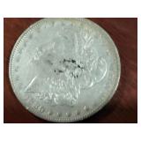 1880 US MORGAN SILVER DOLLAR COIN
