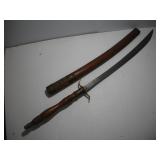 VIETNAM WAR ERA 'SOLDIERS SOUVENIR' SWORD W/