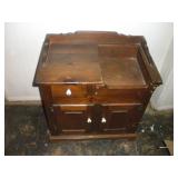 VINTAGE WOODEN DRY SINK 24X13X25