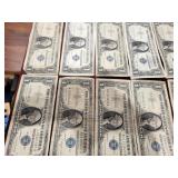 (10) US $1 DOLLAR 1957A SILVER CERTIFICATE BILLLS