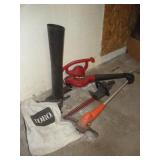 TORO ELECTRIC LEAF BLOWER - B&D WEED WACKER -