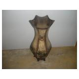 METAL 24IN TALL VASE