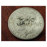 1921 US MORGAN SILVER DOLLAR COIN