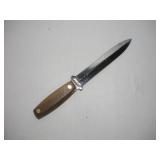 CASE XX DOUBLE EDGED BOOT KNIFE W/ 6IN BLADE