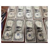 (10) US $1 DOLLAR 1957A SILVER CERTIFICATE BILLLS