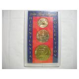 24K GOLD LAYERED BICENTENIAL COIN SET