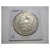 1900 - O - MORGAN SILVER DOLLAR