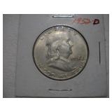 1952 - D - FRANKLIN HALF DOLLAR