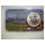 2000 GREAT BRITTAIN 2P SILVER COIN --