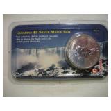 2000 CANADIAN 5 DOLLAR SILVER MAPLE LEAF--