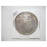 1885 MORGAN SILVER DOLLAR
