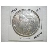 1882 - O - MORGAN SILVER DOLLAR