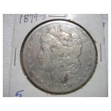 1879 - S - MORGAN SILVER DOLLAR