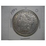 1889 - O - MORGAN SILVER DOLLAR