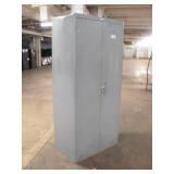 LYON METAL STORAGE CABINET 36X21X78