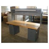 WATERLOO MAGNUM 6FT LIGHTED WORK STATION W/