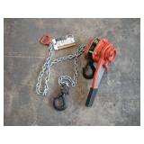CE 3/4 TON RATCHETING CHAIN HOIST