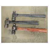 (3) BALL PEEN HAMMERS