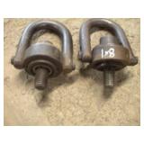 (2) 1X8 SWIVEL HOIST RINGS