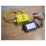 LED WORK LIGHT AND WATERPROOF OUTLET