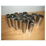 1/2 IN DRIVE DEEPWELL SOCKETS 3/4 TO 1 1/4 NOT A