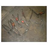 2 AND 3FT WIRE ROPE SLINGS 1/2 IN THICK