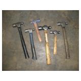 6 BALL PEEN HAMMERS