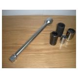 3/4 IN DRIVE SOCKETS AND 1IN DRIVE 16IN EXT