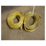 (2) 20FT PLYESTER SLINGS 11000 LB CAP