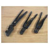 (3) AMP CRIMP TOOLS