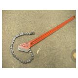 RIGID PIPE WRENCH (4 1/2 IN PIPE)