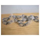 (9) PAIR OF RATTLESNAKE ANTI FOG SAFTEY GLASSES