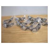 (9) PAIR OF RATTLESNAKE ANTI FOG SAFTEY GLASSES