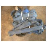 (2) 15FT POLYESTER SLINGS 21200 LB CAP