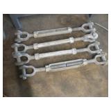 (4) 36IN X 1 1/2 IN TURNBUCKLES